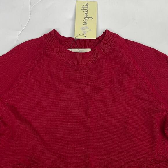 NWT Vignette 3y Burgundy Mimi Dress - Picture 3 of 4